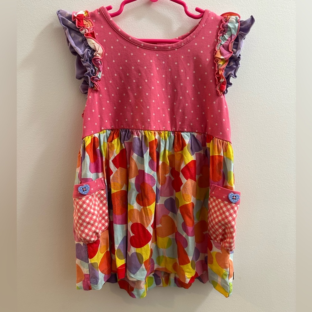 BNWT Girls MATILDA JANE Hearts 💕 Top size 8